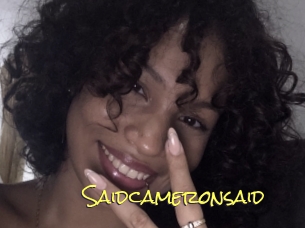 Saidcameronsaid